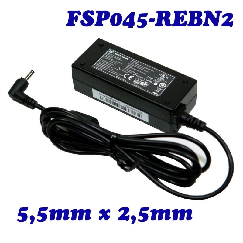 Original FSP Laptop Netzteil FSP045-RECN2 45W 19V 2,37A 5,5 x 2,5 mm für Medion Akoya und weitere Modelle Neu