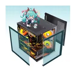 PC-Gehäuse Meerblick-Raum M-ATX Desktop-Computer Hauptgehäuse