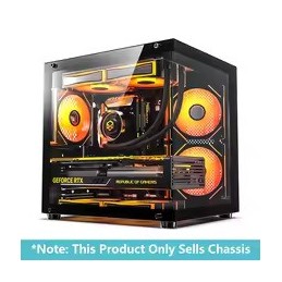 PC-Gehäuse Meerblick-Raum M-ATX Desktop-Computer Hauptgehäuse