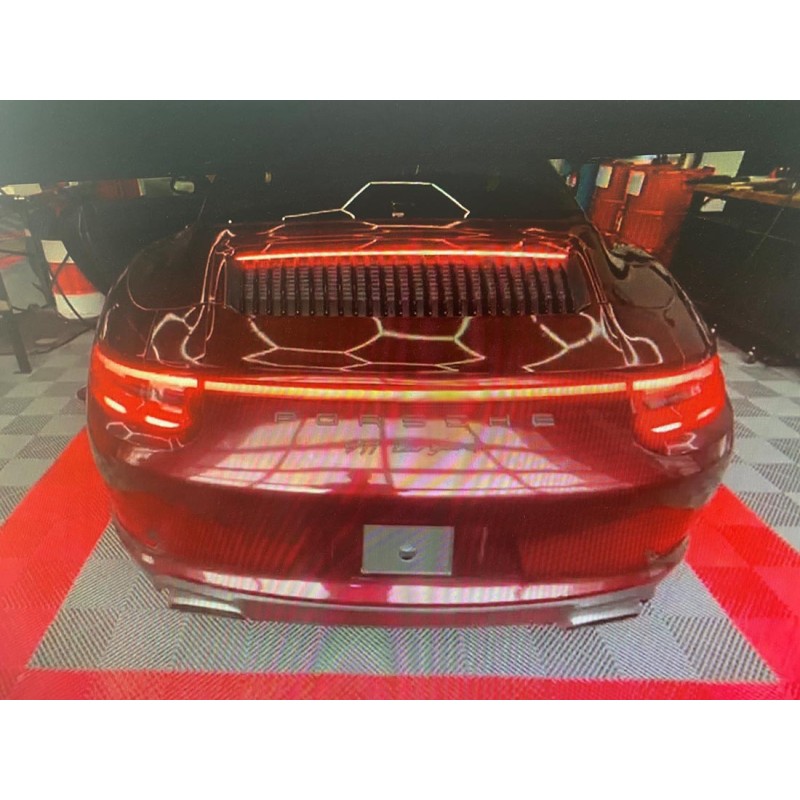 Porsche 911 targa 4 R/L Rückleuchten-Blinker-Umbau - LED Blinker Rot US auf EU Orange Gelb
