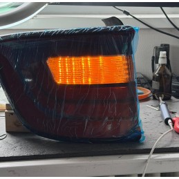 Dodge Durango Rückleuchten Heckleuchte Komplet US auf EU-Standard Modifikation der Beleuchtung umbau (orange Blinker)
