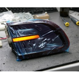Porsche Macan Rückleuchten Heckleuchte Komplet US auf EU-Standard Modifikation der Beleuchtung umbau (orange Blinker)