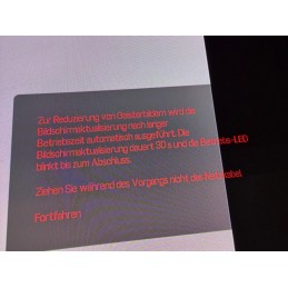 AOC Porsche Design PD49 OLED Monitor Reparatur Bildschirmaktualisierung Fehlermeldung